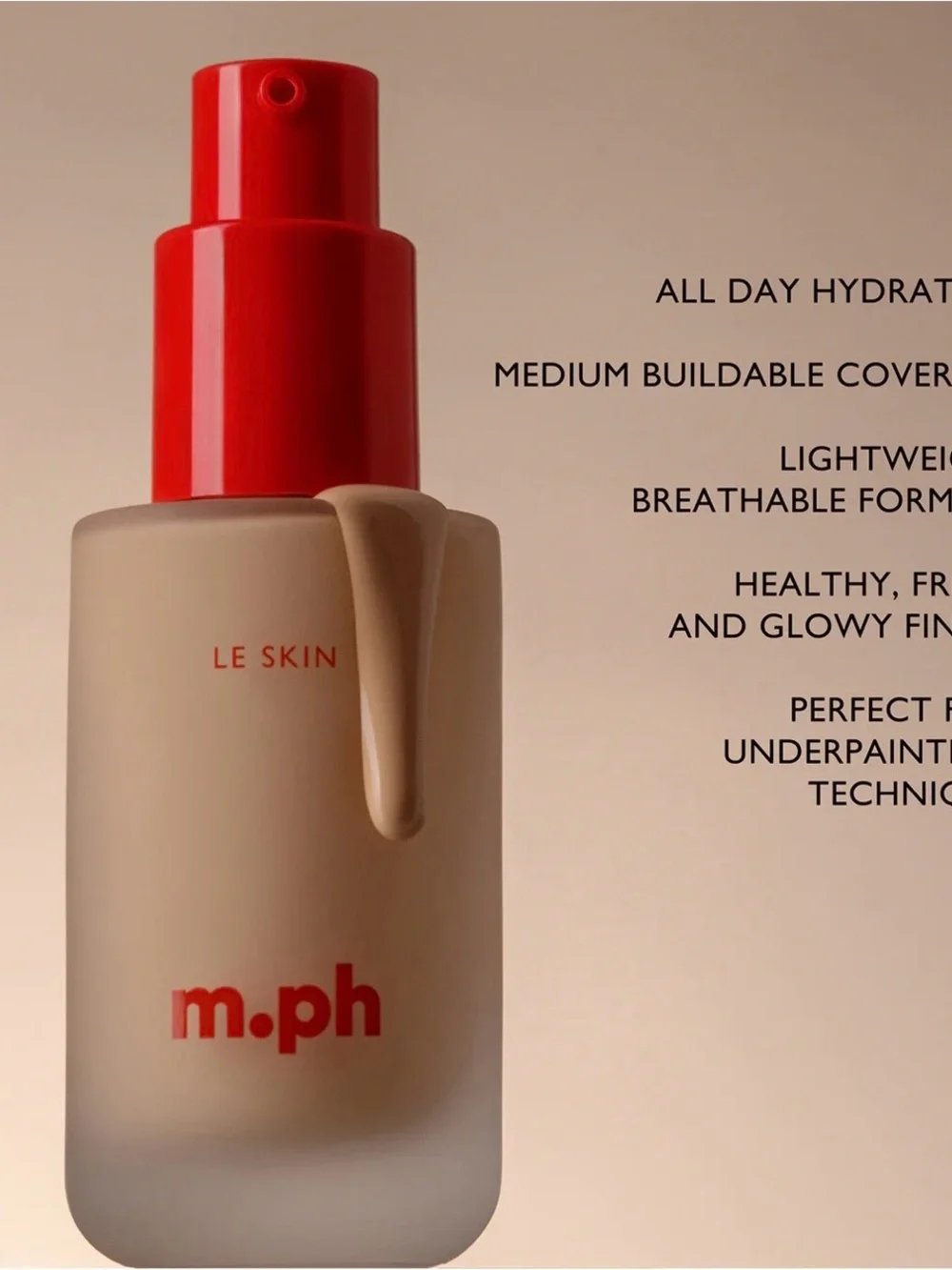 M.PH Le Skin Weightless Serum Foundation. Medium Shade 130 O